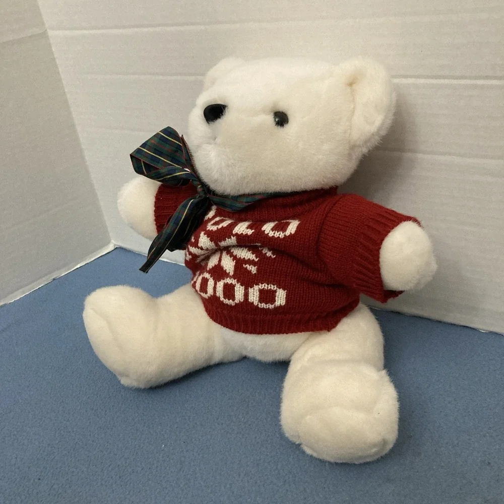 Ralph Lauren Polo 2000 Teddy Bear, The Bear‎ That Cares Plush w/Jointed Legs